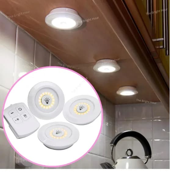 Wireless Under Cabinet Light Closet Light – 3pcs Set 3