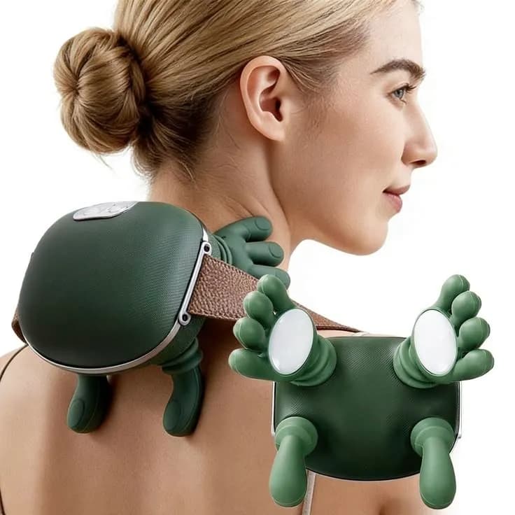 4D Neck Massager, Shoulder Massager for Neck and Shoulders with Heating Function, 3 Speed Levels, 2 Heat Settings  6