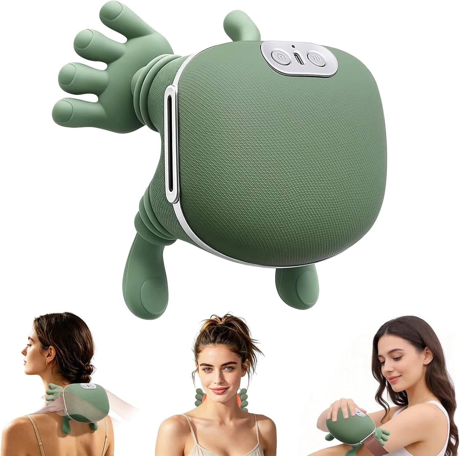 4D Neck Massager, Shoulder Massager for Neck and Shoulders with Heating Function, 3 Speed Levels, 2 Heat Settings  7