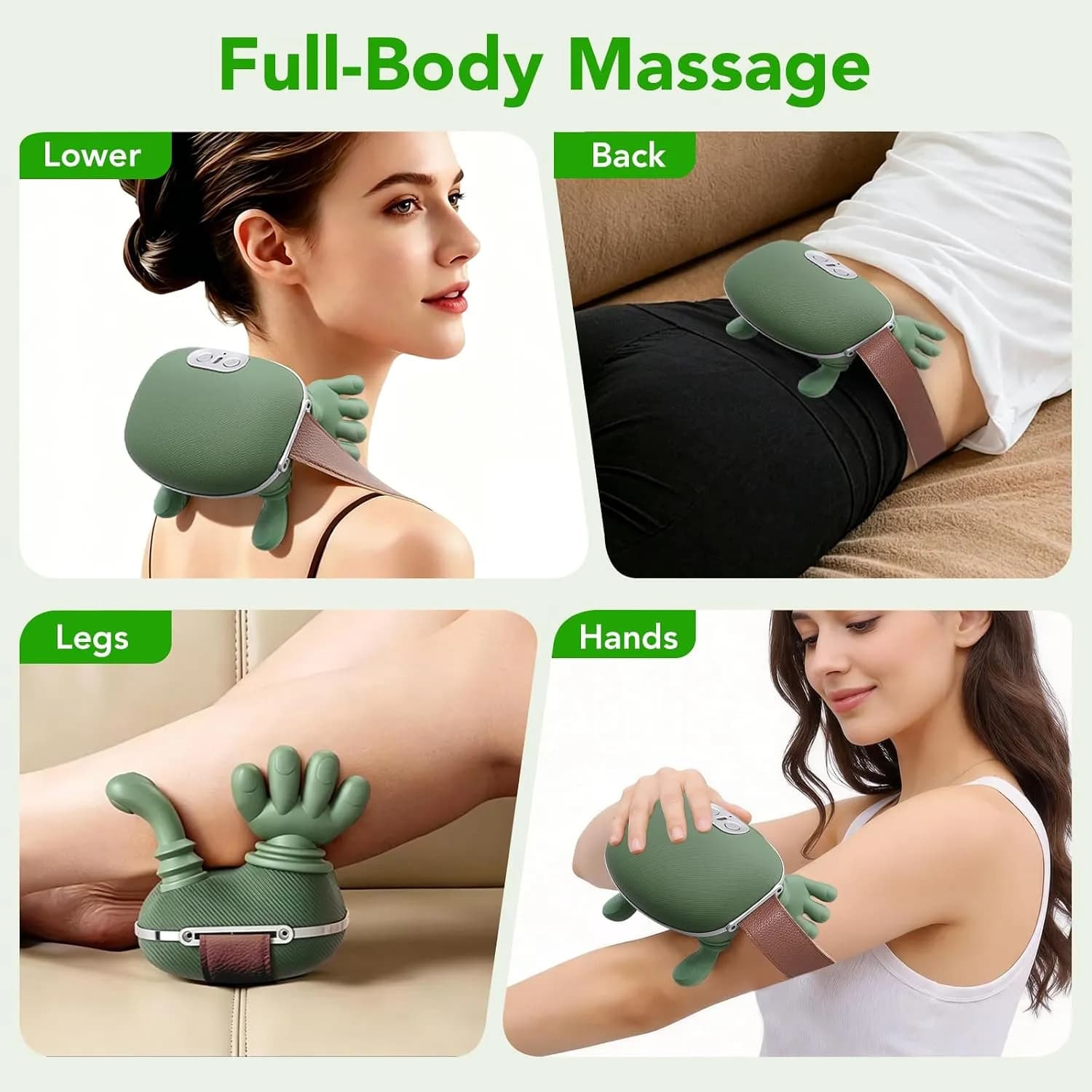4D Neck Massager, Shoulder Massager for Neck and Shoulders with Heating Function, 3 Speed Levels, 2 Heat Settings  8