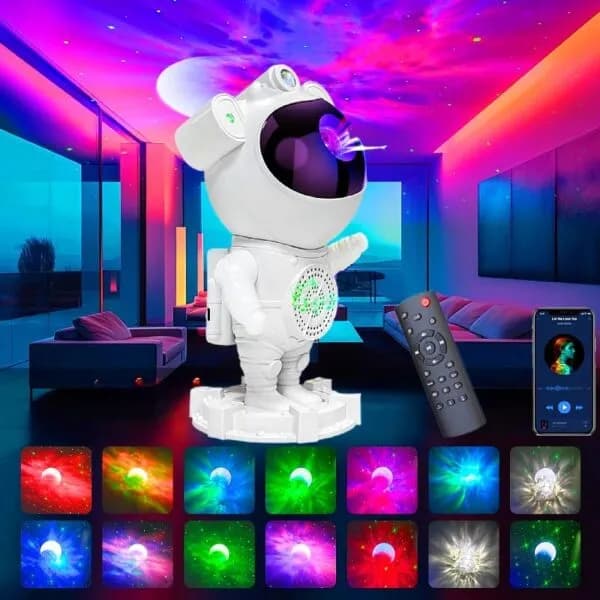 Astronaut Galaxy Projector With Bluetooth Speaker 2