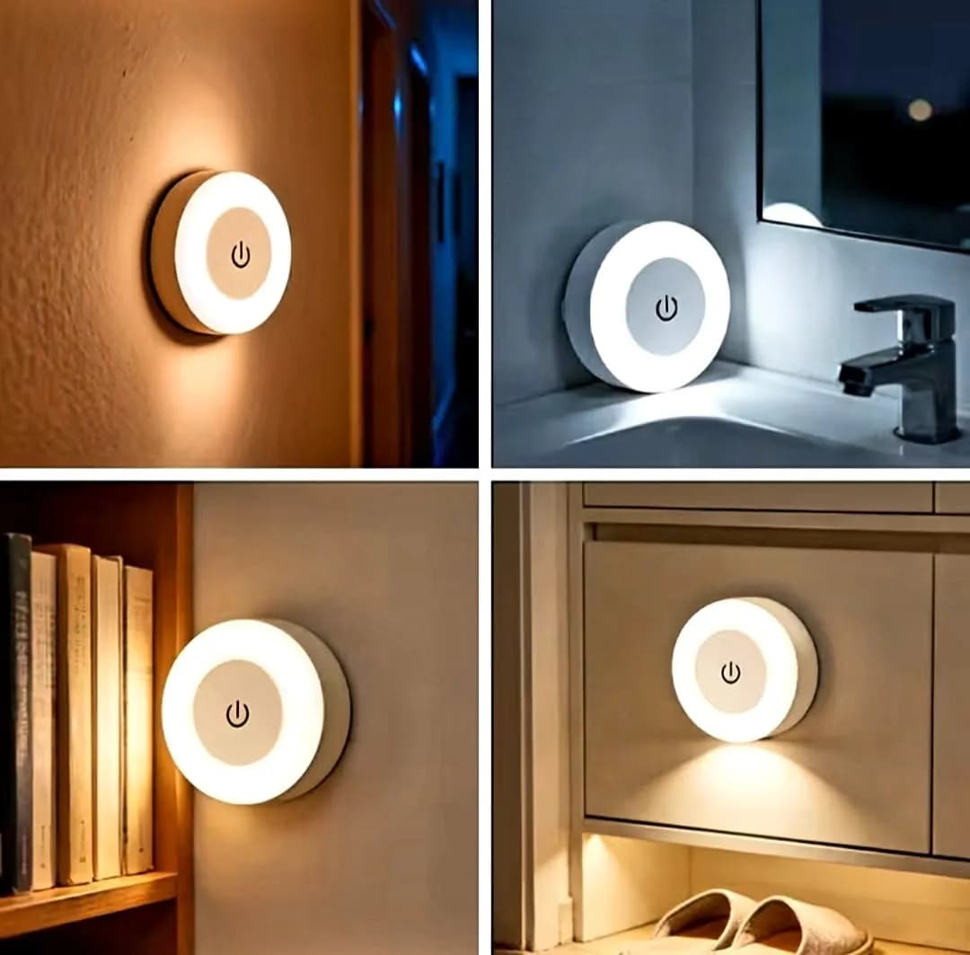 1PC Rechargeable Tap Light – Three Color 2