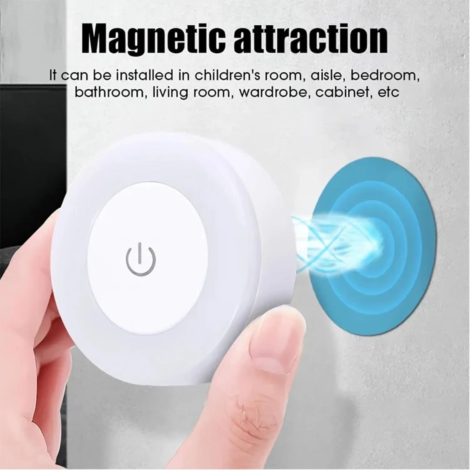 1PC Rechargeable Tap Light – Three Color 5