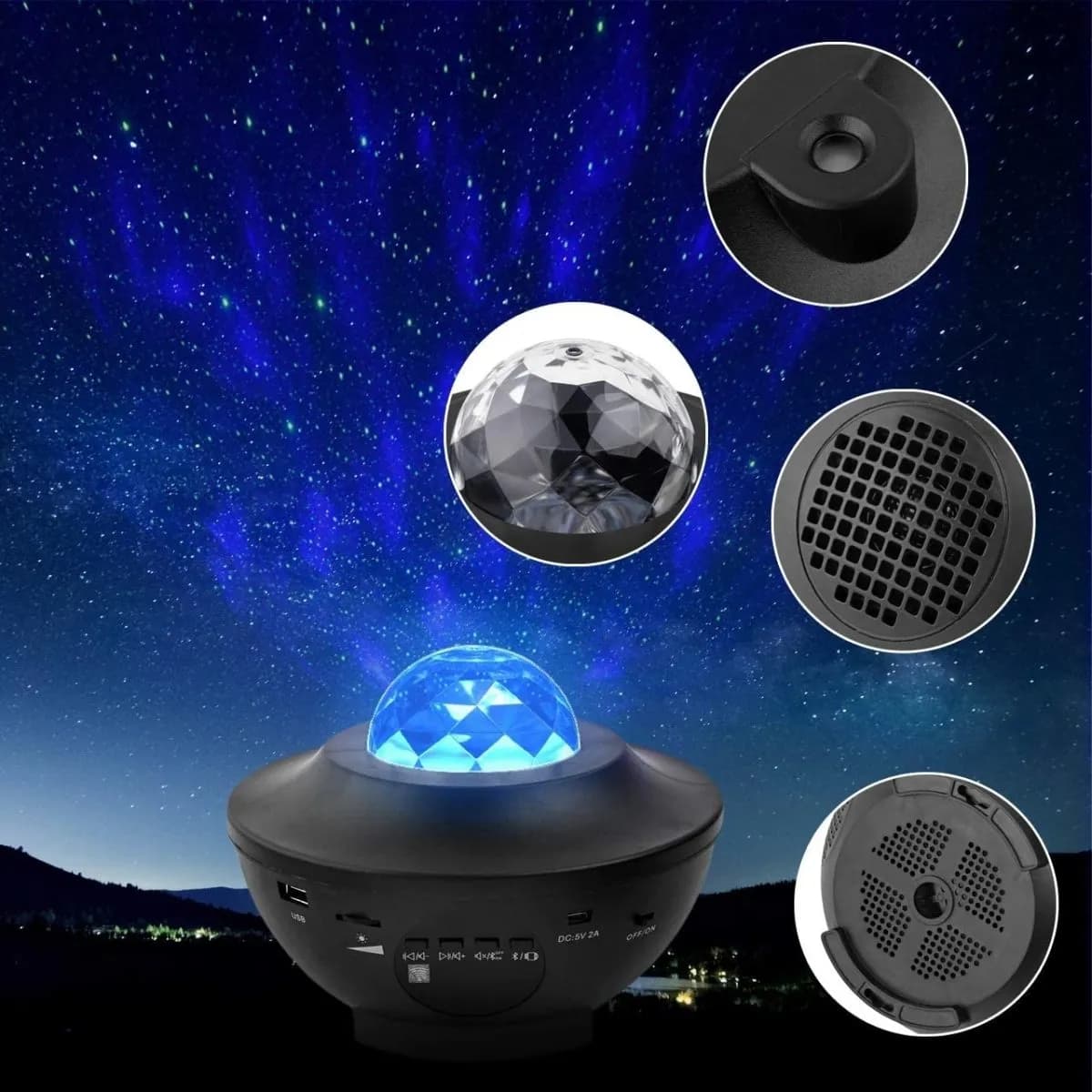 Galaxy Projector with Bluetooth Music Speaker 6